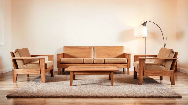 5 raisons d'opter pour un canapé en bois tendance en salon