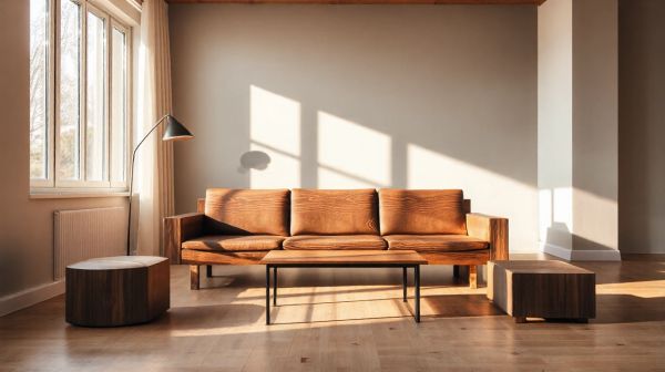 5 raisons d'opter pour un canapé en bois tendance en salon