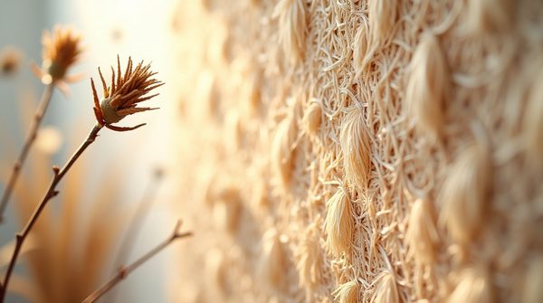 L'applique murale en fibre végétale, pièce maîtresse d'une décoration bohème chic