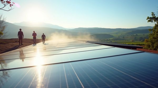 Solutions durables pour l'installation photovoltaïque en Rhône-Alpes